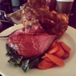 Hawksmoor - Amazing rare roast beef